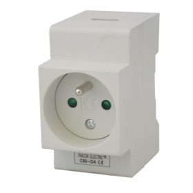   Sorolható csatlakozó aljzat, csapos védőérintkezővel - C60-DA