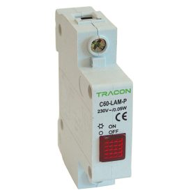 Sorolható ledes jelzőlámpa, piros - C60-LAM-P-L