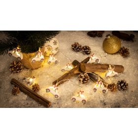 LED karácsonyi lánc,autó,fa,elemes (X24014) - CHRSTCS10WW