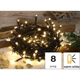   Karácsonyi programozható fényfüzér, kültéri/beltéri (X22017) - CHRSTOP200WW