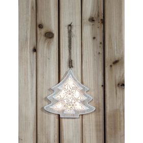 LED karácsonyi fenyő, fa, elemes (X22094) - CHRTRWW5WW