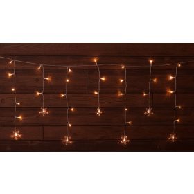   LED karácsonyi ablakdísz,csillag,elemes (X23009) - CHRWS40WW