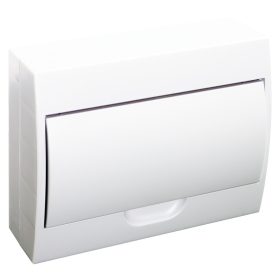   Falon kívüli elosztódoboz, fehér ajtóval, N/PE sínnel - EDFKN-12/1