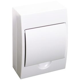   Falon kívüli elosztódoboz, fehér ajtóval, N/PE sínnel - EDFKN-6/1