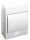 Falon kívüli elosztódoboz, fehér ajtóval, N/PE sínnel - EDFKN-6/1