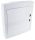 Falon kívüli elosztódoboz, fehér-sík ajtóval, NPE nélkül - EDFKSN-18/2