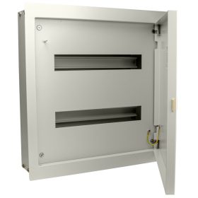   Fém elosztódoboz süllyesztett, maszkos, fehér - EDSF-16/2