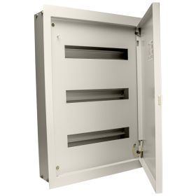   Fém elosztódoboz süllyesztett, maszkos, fehér - EDSF-16/3