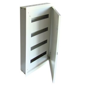   Fém elosztódoboz süllyesztett, maszkos, fehér - EDSF-16/4