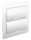 Süllyesztett elosztódoboz, fehér ajtóval, N/PE sínnel - EDSN-12/2