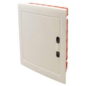   Süllyesztett elosztódoboz, fehér-sík ajtóval, NPE nélkül - EDSSN-12/2