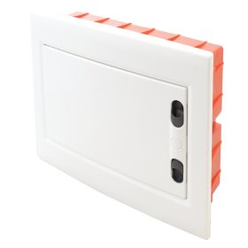   Süllyesztett elosztódoboz, fehér-sík ajtóval, NPE nélkül - EDSSN-8/1