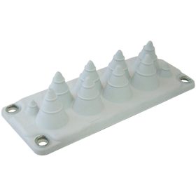   Elosztószekrény kábelbevezető, gumi, 10db kábelhez - EKBV-02