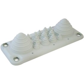   Elosztószekrény kábelbevezető, gumi, 14db kábelhez - EKBV-03