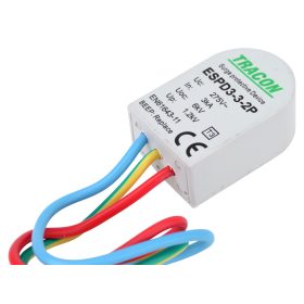   T3 AC típusú túlfeszültség levezető, szerelvénydobozba - ESPD3-3-2P