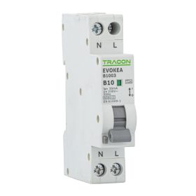   Kombinált védőkapcsoló, elektronikus, 2P, 1 modul, C kar. - EVOKEAC2003