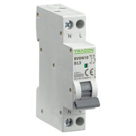 Kismegszakító, 1+N pólus, B karakterisztika - EVON10B13