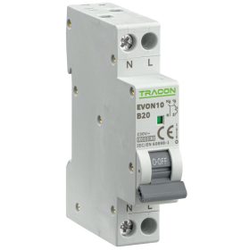 Kismegszakító, 1+N pólus, B karakterisztika - EVON10B20