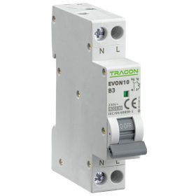 Kismegszakító, 1+N pólus, B karakterisztika - EVON10B3