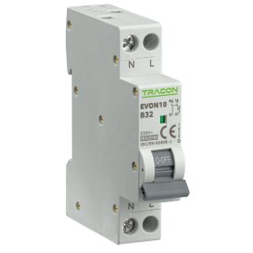 Kismegszakító, 1+N pólus, B karakterisztika - EVON10B32