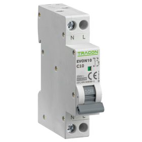 Kismegszakító, 1+N pólus, C karakterisztika - EVON10C10