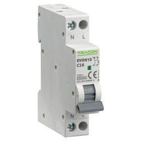 Kismegszakító, 1+N pólus, C karakterisztika - EVON10C16