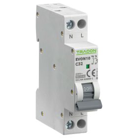 Kismegszakító, 1+N pólus, C karakterisztika - EVON10C32