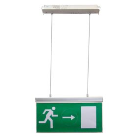   Élvilágítós LED kijáratjelző ragasztható piktogramokkal - EXIT-03-J