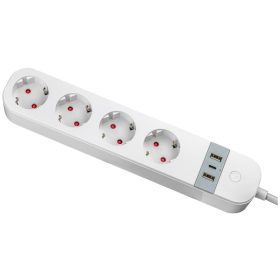 Okos többférőhelyes elosztósáv - HSM4-2A1C-2M