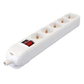 Újravezetékezhető, hordozható elosztósáv - HUR-05K