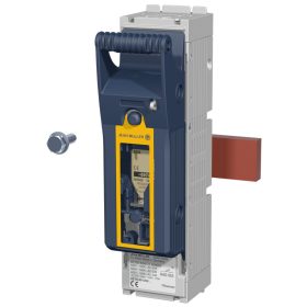   Szakaszolókapcsoló-biztosító,gyűjtősínre, lapos csatlakozó - KETO-1-1/AOU/F