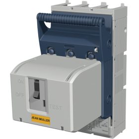   Szakaszolókapcsoló-biztosító,szerelőlapra, keretes kapocs - KETO-2-3/R300/AM