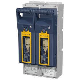   Szakaszolókapcsoló-biztosító,szerelőlapra, lapos csatlakozó - KETO-3-2/F