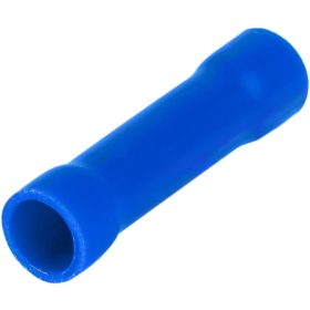Szigetelt toldóhüvely, ónozott elektrolitréz, kék - KTH