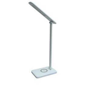   LED asztali lámpa,szab.fényerő,színhőm,vezetéknélk.töltő - LALW7W