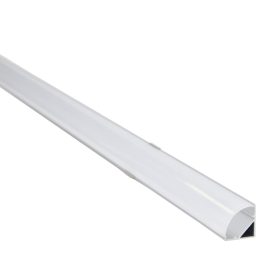 Alumínium profil LED szalagokhoz, sarok - LEDSZPC2