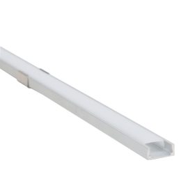 Alumínium profil LED szalagokhoz, lapos - LEDSZPS82