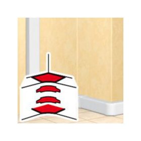   Legrand 010650 - DLP 4 részes belső könyök 50x170-es csatornához