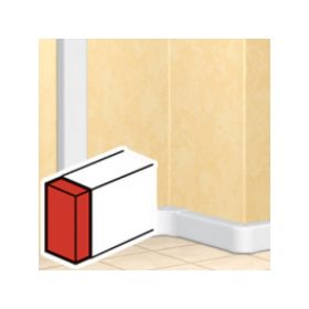   Legrand 010700 - DLP végzáró 105x50 mm-es univerzális csatornához