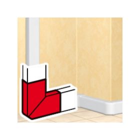 Legrand 010784 - DLP kanyarelem 105x35 mm-es csatornához