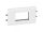 Legrand 010993 - DLP Program Mosaic 3 modulos keret, 85-ös fedélhez