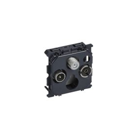 Legrand 067379 - Céliane TV-R-SAT aljzat, végzáró, 10 dB