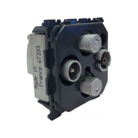   Legrand 067393 - Céliane antenna csatlakozó TV-R-SAT/SAT 2 vezetékes