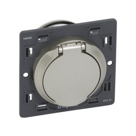   Legrand 067431 - Céliane központi porszívó csatlakozóaljzat, titán