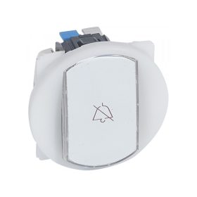   Legrand 067560 - Céliane hívó nyomó áj opál burk, csj titán b.