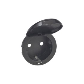   Legrand 067940 - Céliane 2P+F csatlakozóaljzat burkolat, csapófedeles, grafit