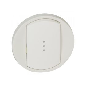   Legrand 068003 - Céliane széles billentyű, fényjelzős, fehér