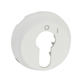  Legrand 068009 - Céliane burkolat 2 állású kulcsos kapcsolóhoz, fehér