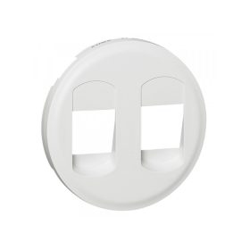   Legrand 068212 - Céliane 2xhangszóró csatlakozóaljzat burkolat, fehér