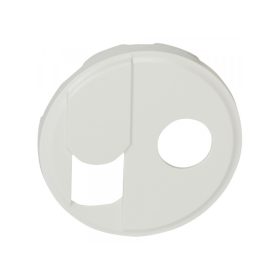   Legrand 068239 - Céliane RJ 45 telefon- + TV aljzat burkolat, fehér